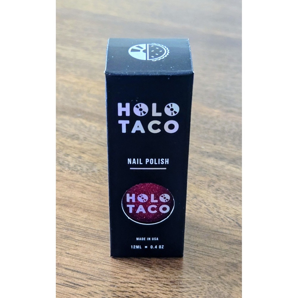Holo Taco Party Punch Glitter Nail Polish From Holo Taco Holoday Collection NIB